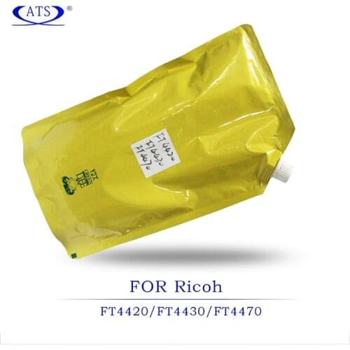 1KG Black Toner Powder for Ricoh FT 4420 4430 4470 compatible Copier spare parts FT4420 FT4430 FT4470