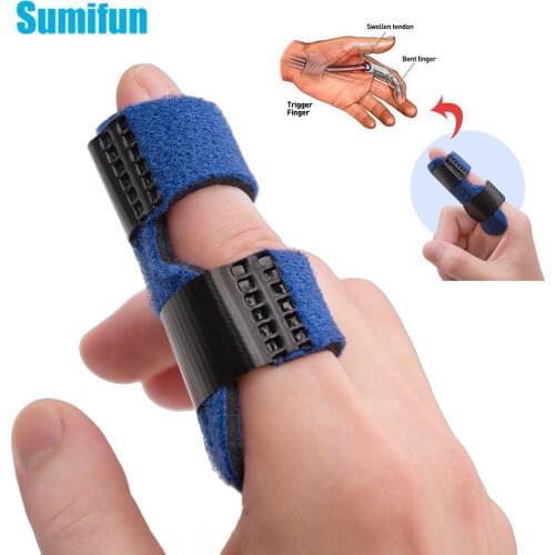 1pcs Trigger Finger Protector Mallet Finger Toe Splints Brace for Sport Injuries Broken Finger Arthritis Pain Health Care C1722