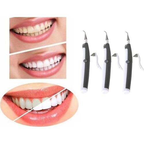 3pcs Electric Tooth Cleaner Whitening Scaler Tool Floss Teeth Cleaning Tool