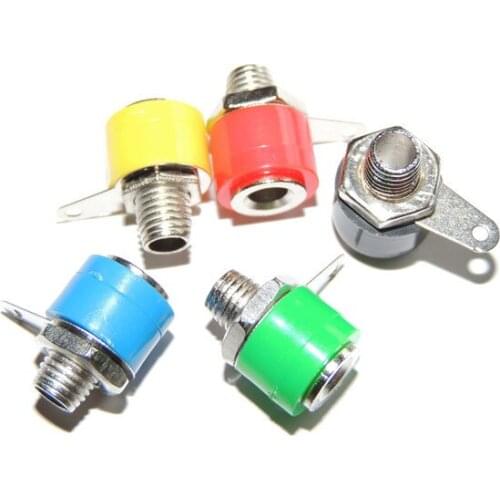 500pcs Banana Socket Jack FOR 4mm BANANA Plug Plug Test Cable connectors