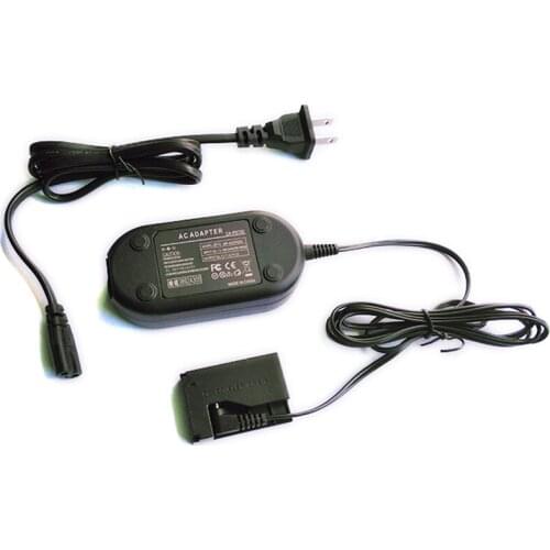 Round Shape ACK-E15 AC Power Adapter for Canon EOS Rebel SL1 100D Digital Cameras