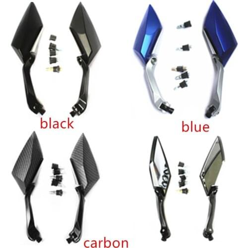 Custom Side Mirrors Motorcycle For Honda CBR1000RR Shadow Kawasaki Ninja ZX10R Vulcan Yamaha V Star 650 950 1100 1300