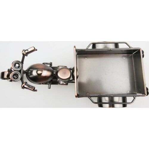 Motor tricycle model metal crafts practical creative home furnishing modern decorations