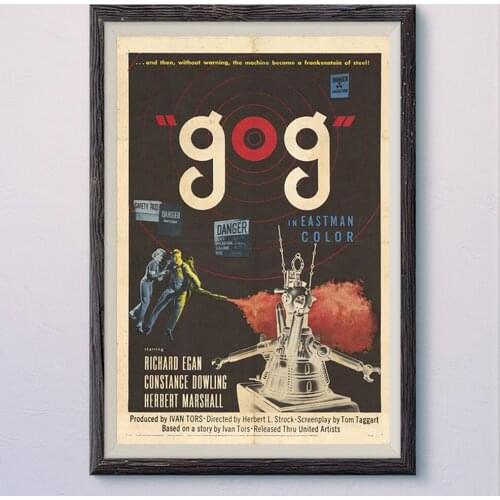 N113 GOG Vintage Classic Movie Wall Silk Cloth HD Poster Art Home Decoration Gift