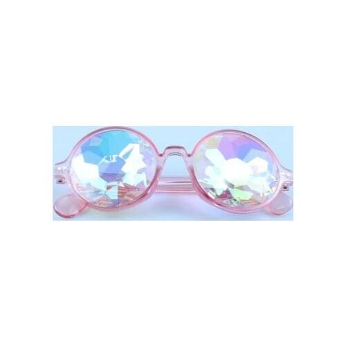 Kaleidoscope concert glass edge mosaic glasses night performance clothing with Cosplay decorative glasses