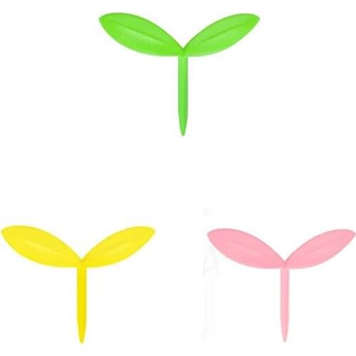 28EA Small Bud Bookmark Aesthetic Decorative Book Clip Desktop Office Stationery Workspace Embellishments Bookmark Dividers