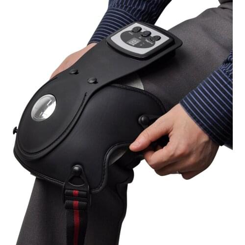 Infrared Heating Knee Massager Physiotherapy Therapy Magnetic Elbow Shoulder Arthritis Vibrate Massager Knee Joint Pain Relief