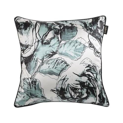 Fashion flowers pattern pillowcase lumbar pillow cover indoor back cushion cover