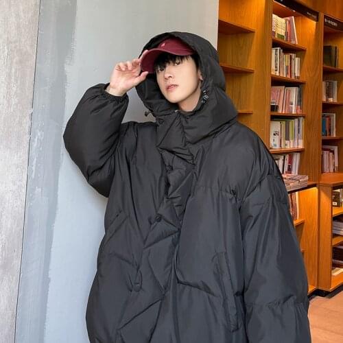 MUZISHA Men's Parkas With A Hood