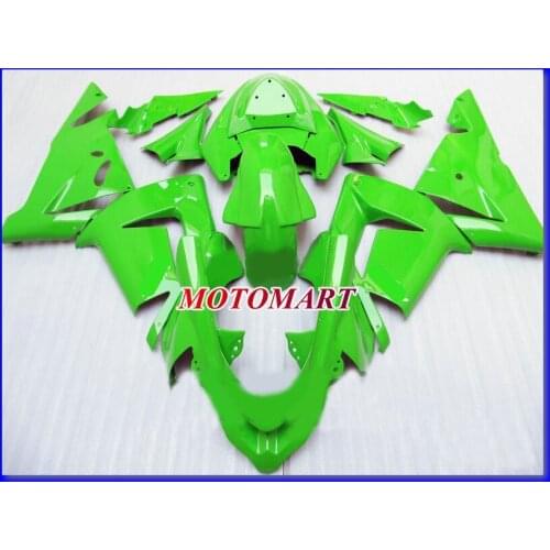 Newest Motorcycle Fairing kit for KAWASAKI Ninja ZX10R 2004 2005 ZX10R 04 05 Popular green ABS Fairings set+7 gifts SF15