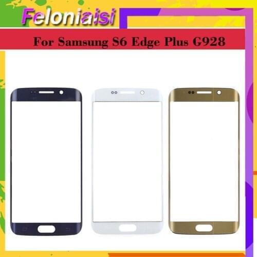 Original TouchScreen For Samsung Galaxy S6 Edge+ Plus G928 G928A G928V G928R Touch Screen Front Panel Glass Lens Outer