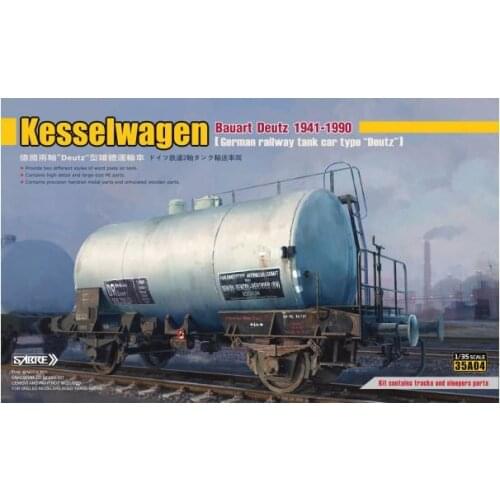SABRE model 35A04 1/35 Kesselwagen Bauart Deutz 1941-1990 Model Kit