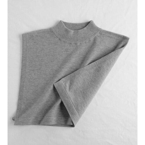 Warm Knitting Scarf Fake Collar Tie Womens Fake Collar Female Spring Winter Shirt