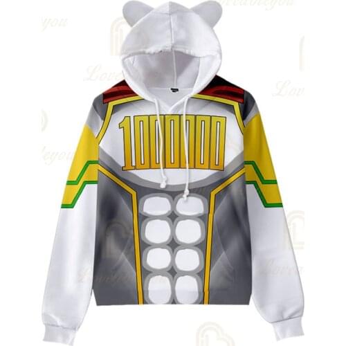 My Hero Academia Hoodie Jacket Cosplay Costume Men Women Sweatshirt Hoodies Gym School Uniforms Blue T-shirt Tops Pants Shorts