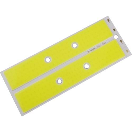 High Quality 25W Ultra Bright COB LED White Strip Light Lamp Source Chip diy DC 12V 142*55MM for Fish lamp #LRT686 1pcs