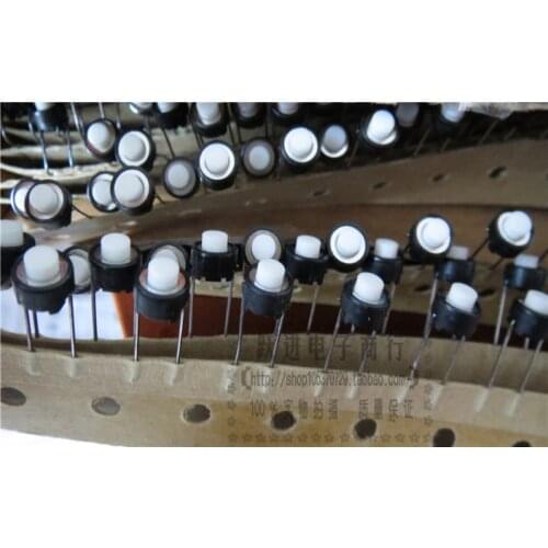 Japan ALPS touch switch mixer internal button 6*6*5 6*6*5mm 6X6X5 DIP micro switch round 2 feet