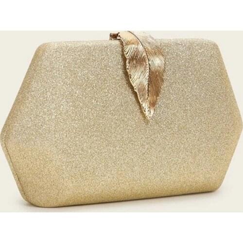 Leaf Clasp Clutch Bag Ladies Clutch Purses Bridal Evening Crystal Summer Bags For Women Luxury Small Crossbody Bags Sac