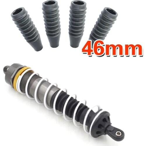 1 set Rubber Shock Boot Dust Cover for 1/8 RC Short-Course Truck HONGNOR X3E Kyosho TRX4 46 HOBAO 8SC MT HPI