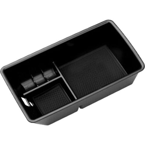 1pc Car Accessories Central Armrest Storage Box For Audi Q2 Q2L 2017-2019 Console Glove Tray Holder Case Container Car Styling