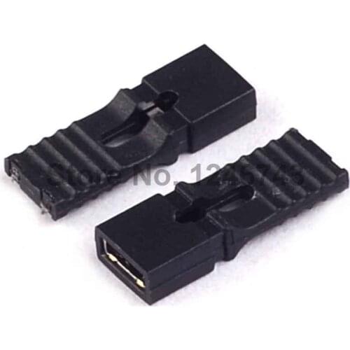 100PCS Lengthened 2.54mm Jumper Cap Short Circuit Cap Spacing 2.54mm