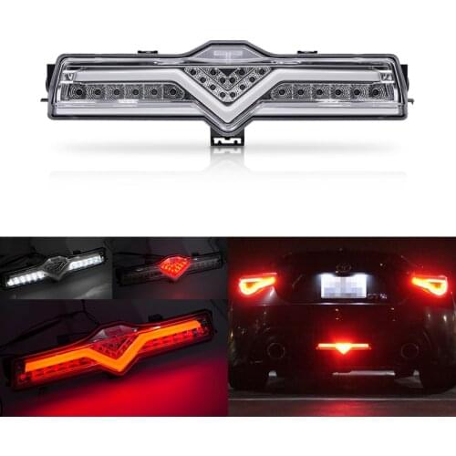 1x 3-in-1 Led Backup/Reverse, Brake, Rear Fog Light Kits For Subaru BRZ 2013 For Toyota GT86 2013