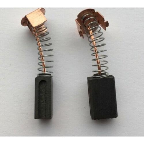 2pcs 12mm X 8mm X 5mm Angle Grinder Carbon Brush Replacement Spare Parts Replacement Of Brushes Can Repair Intermittent Motors