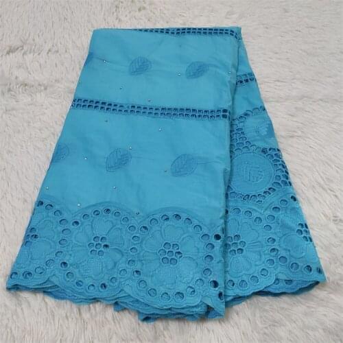 2021High Quality Nigerian Swiss Voile Lace In Switzerland Cotton Dry Lace For Dress AFrican Lace fabric For Wedding Dress hz1129