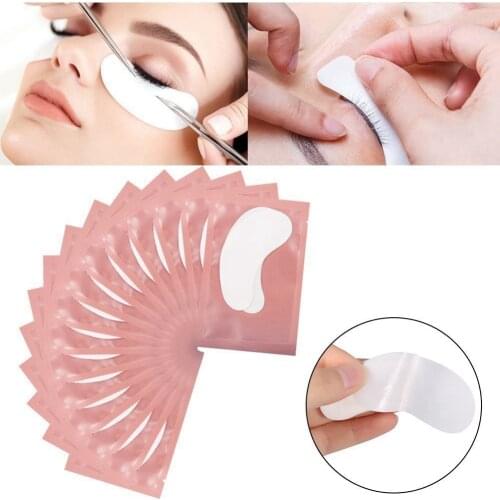 50 pairs/pack Hydrating Eyelash Extension Hydrogel Under Eye Gel Eye patch Pad Sticker Make Up Tool Eye Tip Stickers Wraps