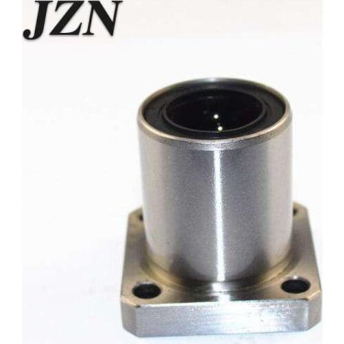 Free shipping,2pcs/lot.Square Flange Linear Motion Bushing Ball BearingLMK6 8 10 12 13 16 20 25 30 35 40 50 60UU