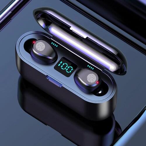 TWS Bluetooth 5.0 Wireless Earphones Headphone Touch Control Earphones Stereo Sport Headset LED Display Gaming Auriculare