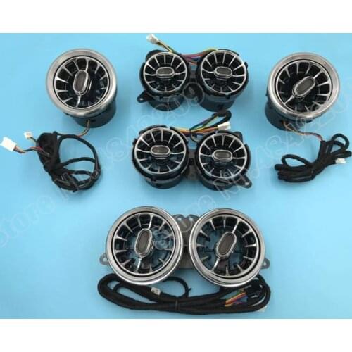 For Benz A/C/E/S/V/CLA/GLA/GLC class W176 W205 W213 W222 W447 W117 W156 X253 Colors decorative Ambient Light Air Outlet Turbo