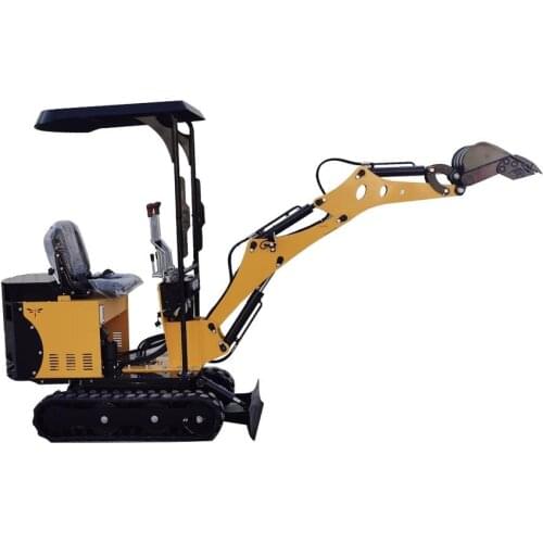 EPA / Euro 5 Engine Crawler mini Dgger 0.8 ton mini Excavator for Agriculture with CE