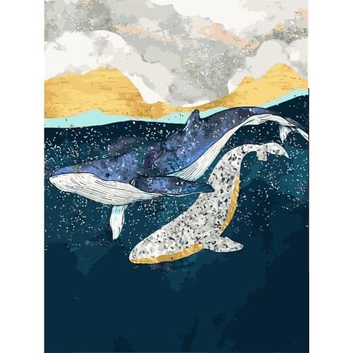 Landscape Mountain Sunrise Printed Canvas 11CT Cross-Stitch Embroidery Kit DMC Threads Handicraft Sewing Painting Stamped