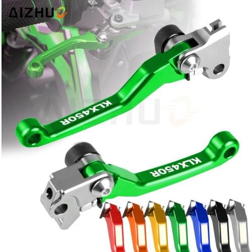 KLX 450R Motocross CNC Pivot Brake Clutch Levers Motorbike Lever FOR KAWASAKI KLX450R KLX450 R 2008-2015 2014 2013 Dirt Bike