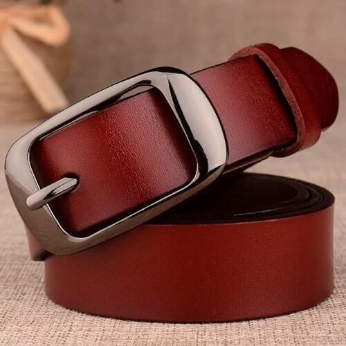 Hot-Selling Ladies Belts, Trendy Leather, Cowhide Leather, Womens Korean Belt Decorations, Fashionable And Versatile