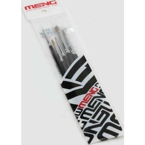 MENG MODEL Model MTS-010 Paint Brush Set (5 pcs)