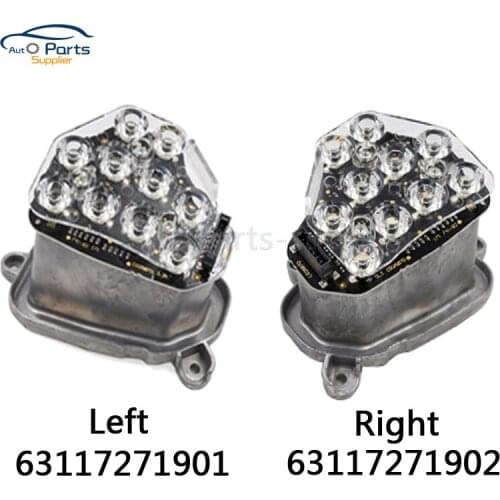New 63117271901 63117271902 Left & Right LED module For BMW 5 Series F10 F11 2010-2013 Bi-Xenon car accessories