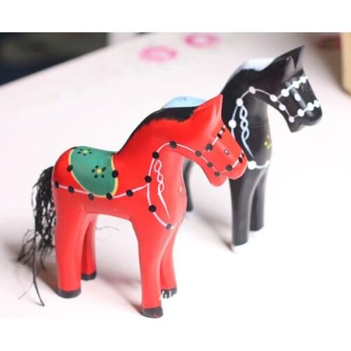 Spot wholesale and retail painted black and red set of two Trojan JP-32106