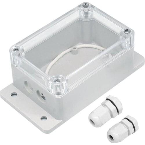 IP66 5.2x2.7x1.9 Inch Waterproof Junction Box Wireless Power Controlle Protective Shell For Home