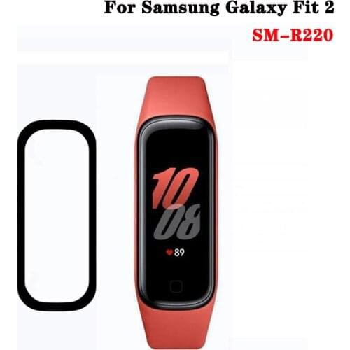 Full Coverage Screen Protector Film For Samsung Galaxy Fit2 Fit 2 SM-R220 Curved Soft Protective Film
