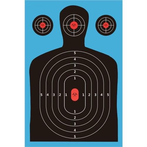 2019 New Trends 100 PCs/lot Shooting Target 12*18 Inch Splatter Target Shooting Stickers Set for Outdoor and Indoor Sport