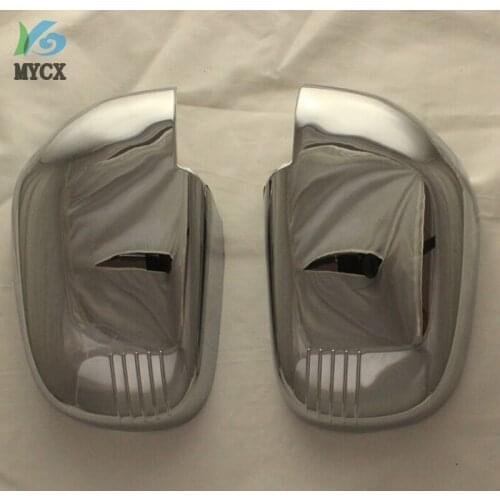 2pcs ABS Chrome Door Rearview Door Mirror Covers Automobile Exterior Fitting For Suzuki Vitara Grande Escudo 2.0 1998-2005