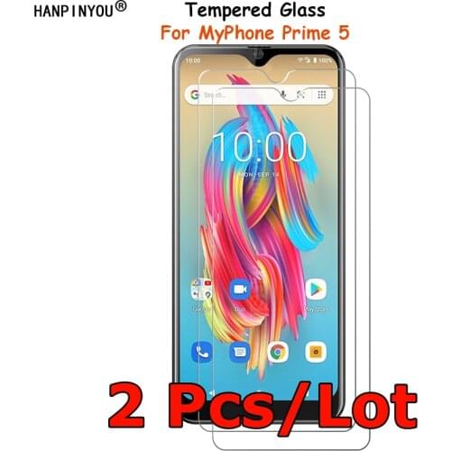 2 Pcs/Lot For MyPhone Prime 5 Prime5 Tempered Glass Screen Protector Explosion-proof Protective Film Toughened Guard
