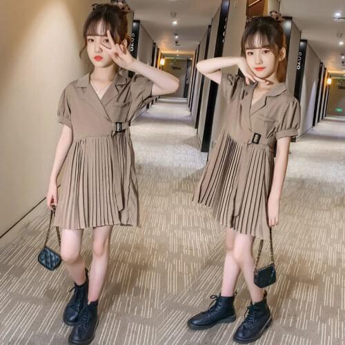 2021 New Summer Girls Dress12 Childrens Clothing11 Clothes10 Children 9 Student Fashion Dresses 7 Children 6 Girls 5 8 YearsOld