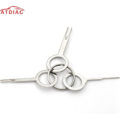 3pcs/set Car Terminal Removal Tool Kit Automotive Pin Extractor Plug Auto Repair Tool Harness Wire Crimp Puller Remove Tool