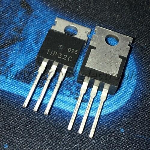 50PCS/LOT TIP32C PNP Transistor TO-220 100V 3A Quality Assurance