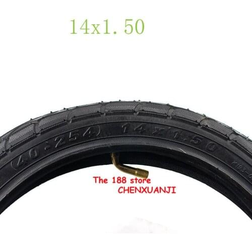 Wear-resistant and practical NEW DESIGN Bicycle Tyre (40-254) 14X1.50 Tyre Inner Tube Bicycle Fitting 14 inch Tire good quality
