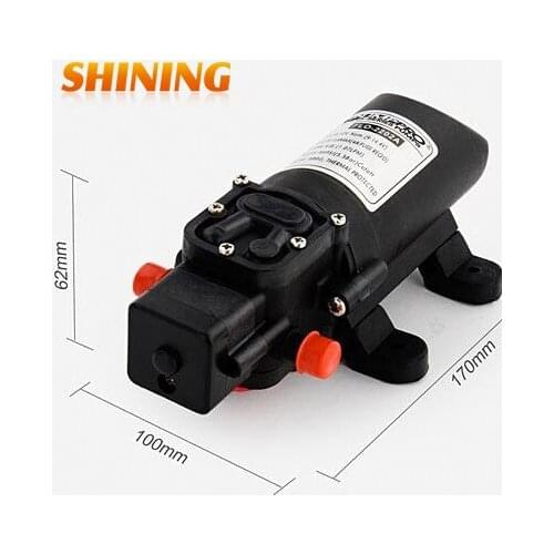 Micro Water Pump 12V 3.8L/MIN 35PSI Diaphragm Pump For Home Garden Spray Motor Marine RV With Automatic Switch