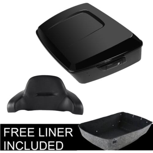 Motorcycle King Pack Trunk Wrap Around Backrest For Harley Tour Pak Touring Road King Road Glide Street Glide 2014-2019