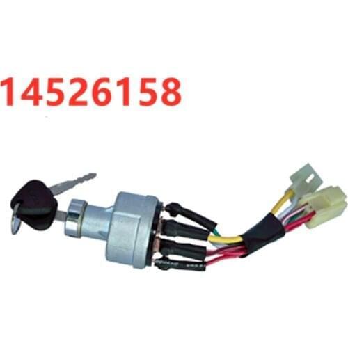 Ignition Switch 14526158 For Excavator Fit D4D D6D Engine EC140 EC210 EC240 EX360 ELI80-0145